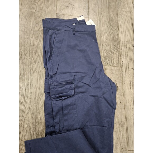 Five Four LA Cargo Pants Mens 40x32 Navy Blue Slim Straight  Utility Rover - Picture 4 of 7